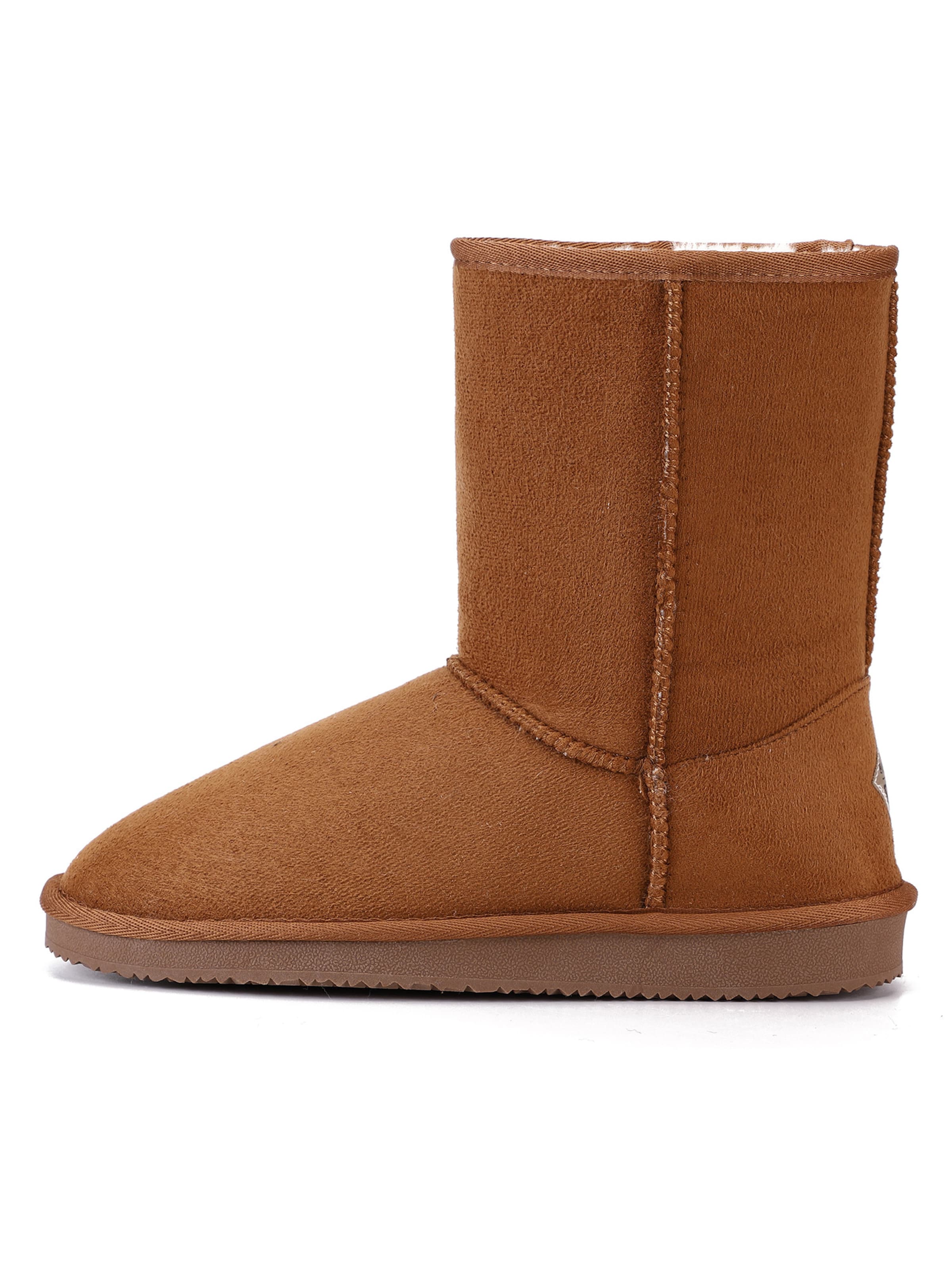 Stivale di Island Boot in marrone: frontale