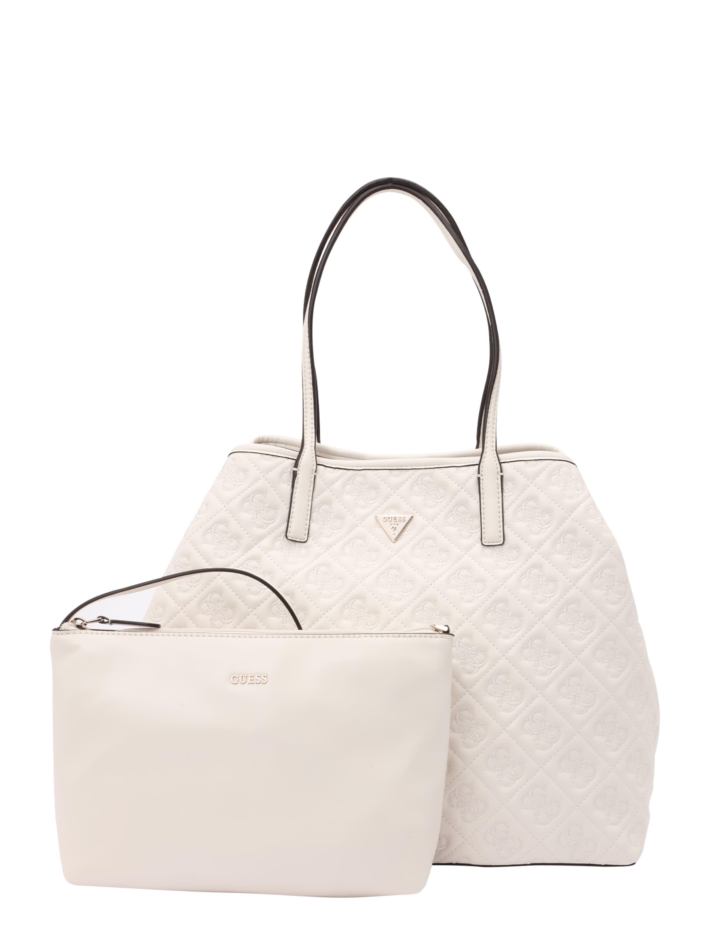 GUESS Шоппер 'ADELASIA LARGE 2 IN 1 TOTE' в Белый: спереди