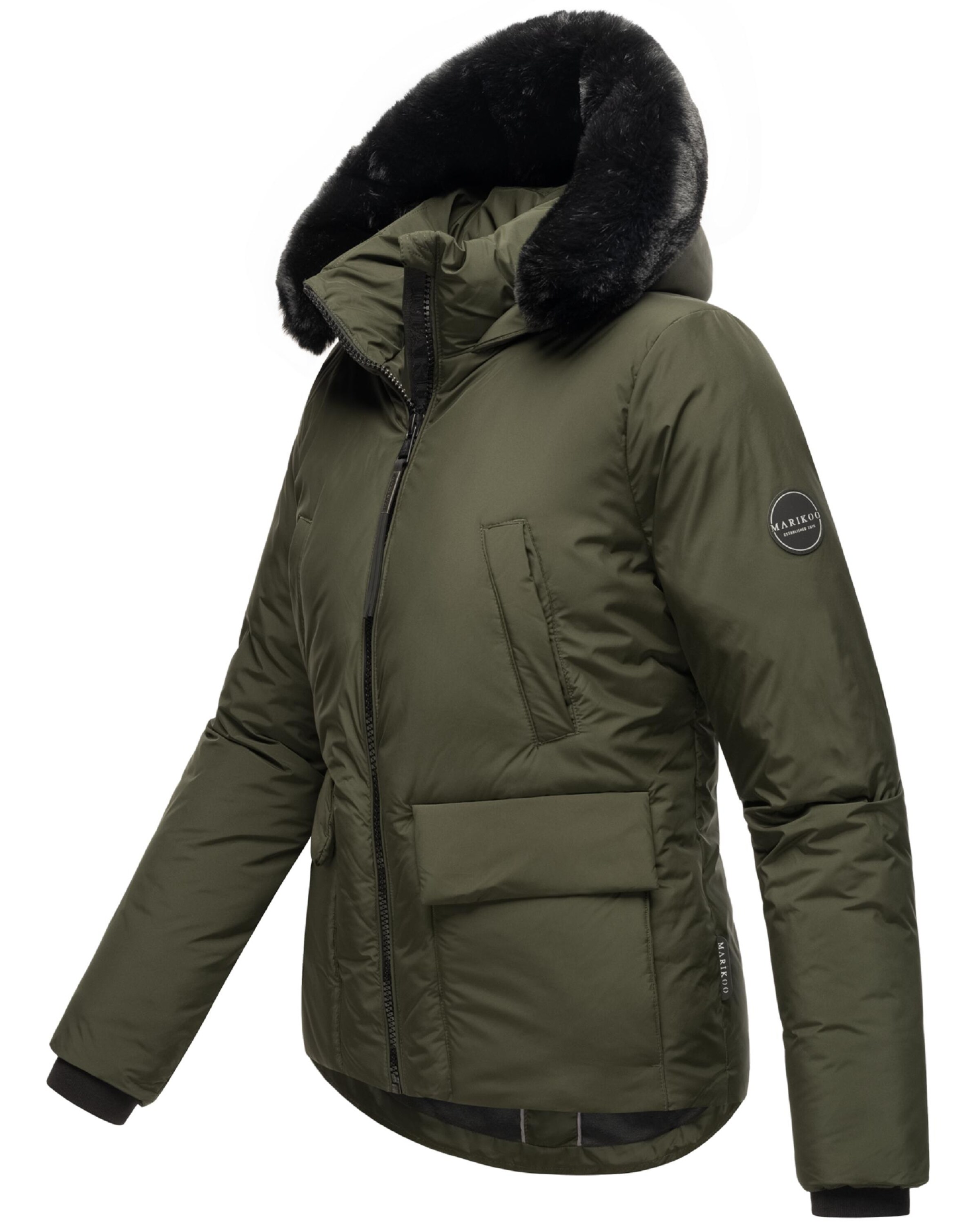 MARIKOO Winter jacket in Green
