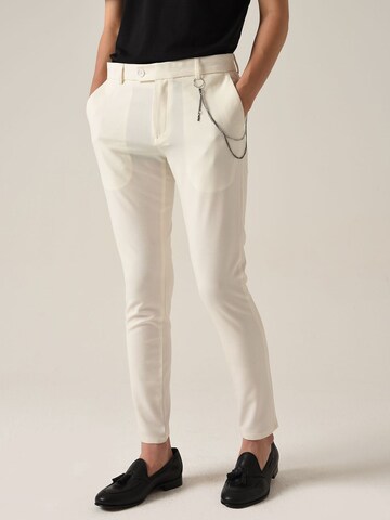 Antioch Slim fit Trousers 'Walter' in White