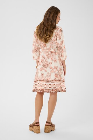Cream Dress 'Jessie' in Beige