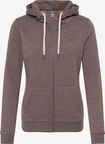 Veste de survêtement ' OXVicky ' Oxmo en violet : devant