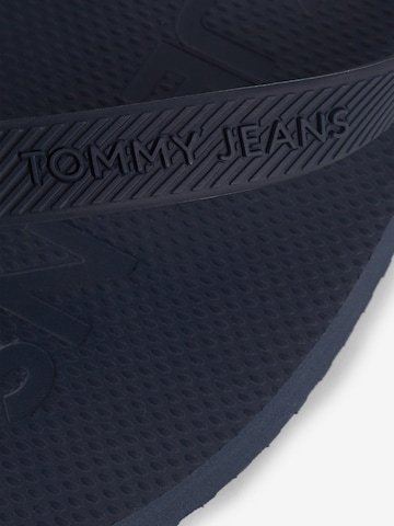 Tommy Jeans Ujjelválasztó-pántos szandál - kék