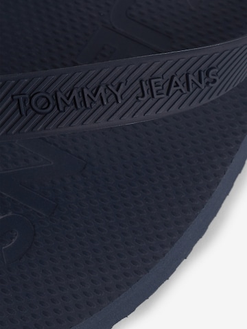 Tommy Jeans - Chinelos de dedo em azul