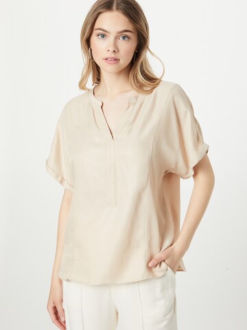 Camicia da donna di COMMA in beige: frontale