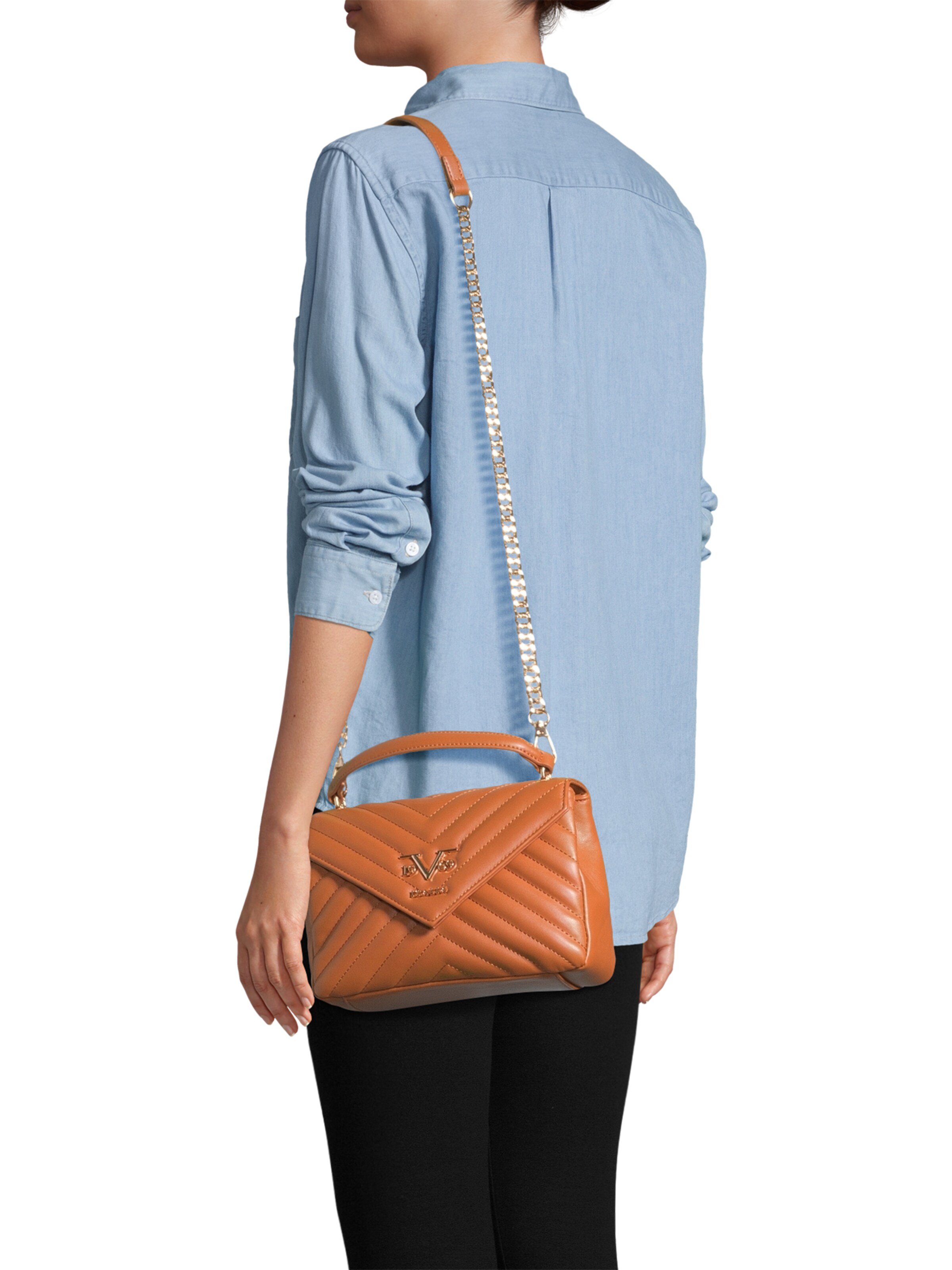 Borsa a mano 'Bella' di 19V69 ITALIA in marrone