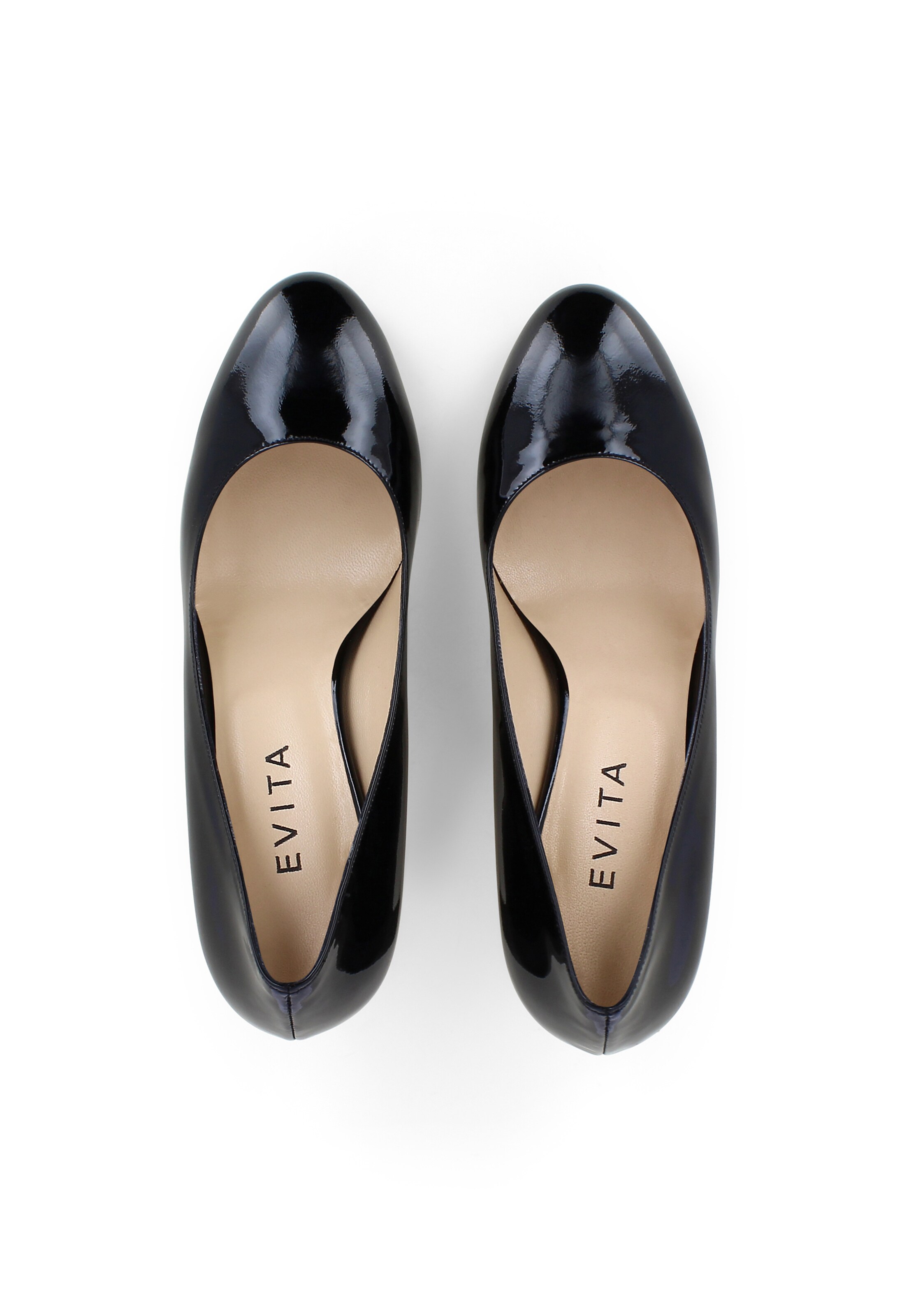 Escarpins 'BIANCA' EVITA en noir