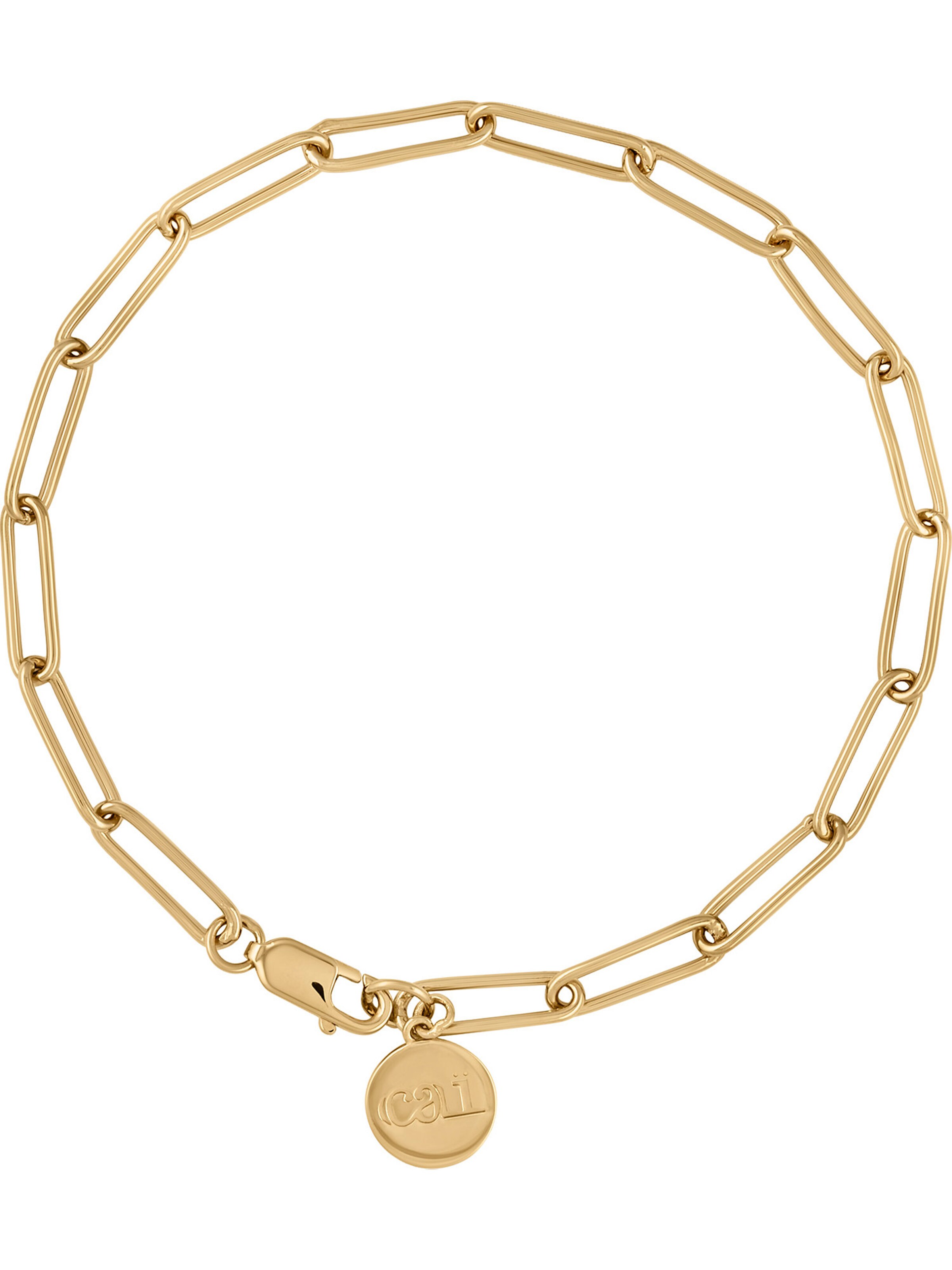 caï Armband in Gold: Vorderseite
