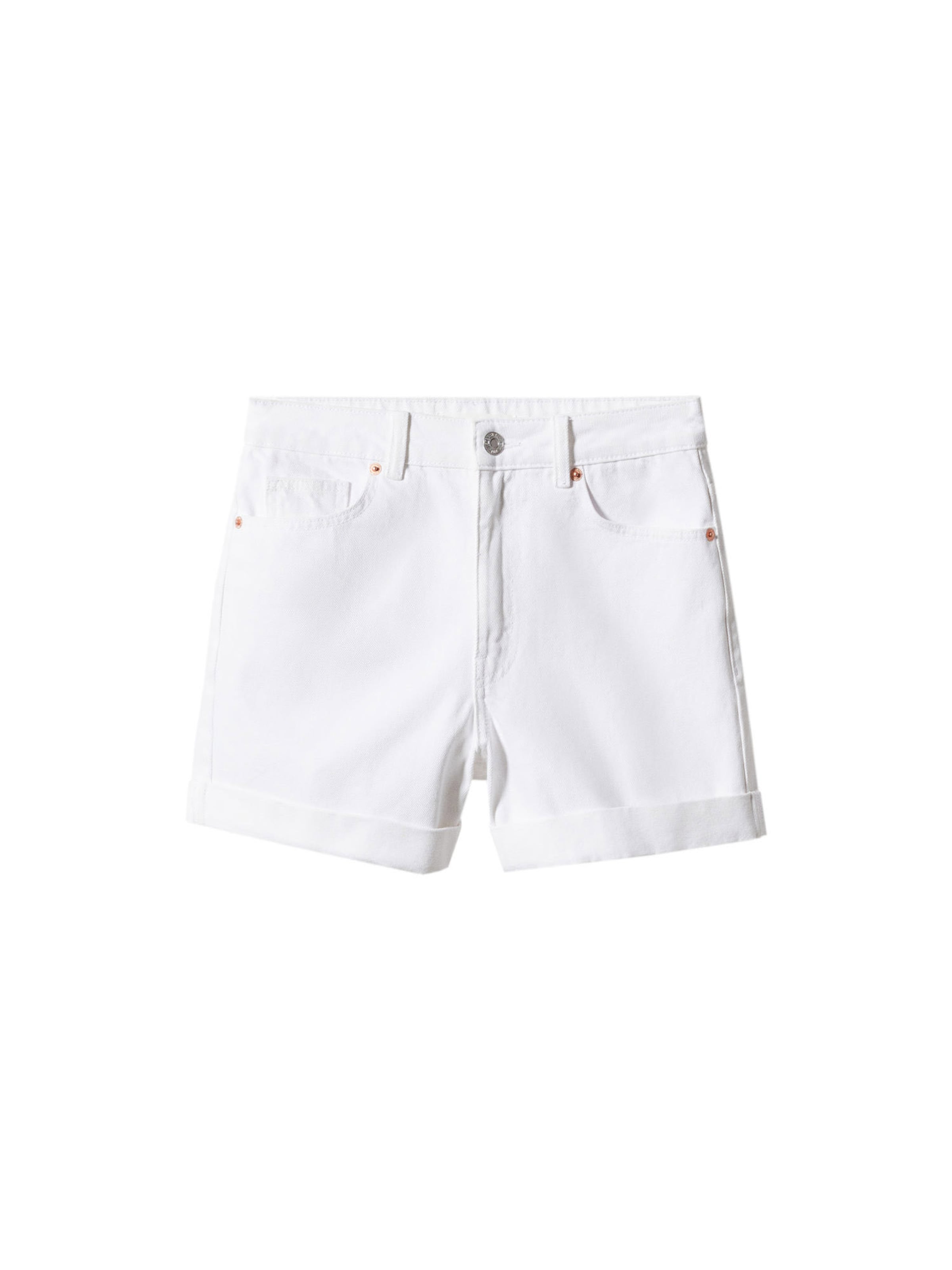 regular Jeans 'MOM80' di MANGO in bianco: frontale