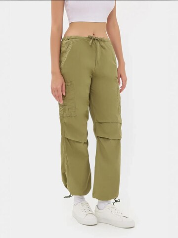 Hiccup - Tapered Calças cargo em verde