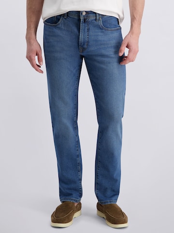 PIERRE CARDIN Skinny Jeans in Blauw: voorkant