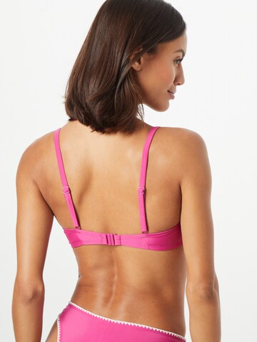 HunkemöllerBalkonet Bikini gornji dio 'Maya' - roza boja