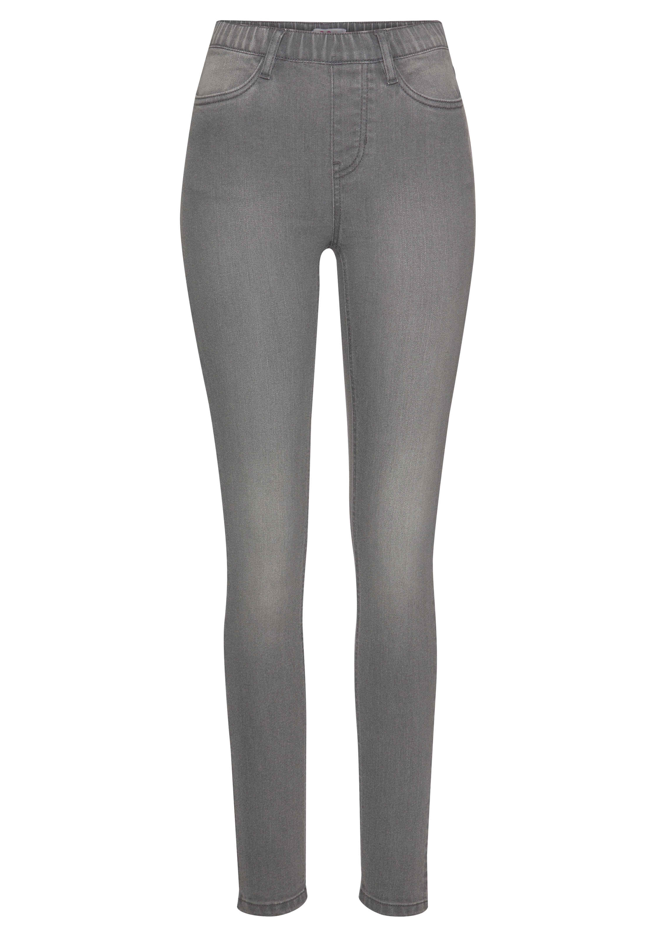 FLASHLIGHTS Skinny Jeggings in Grey