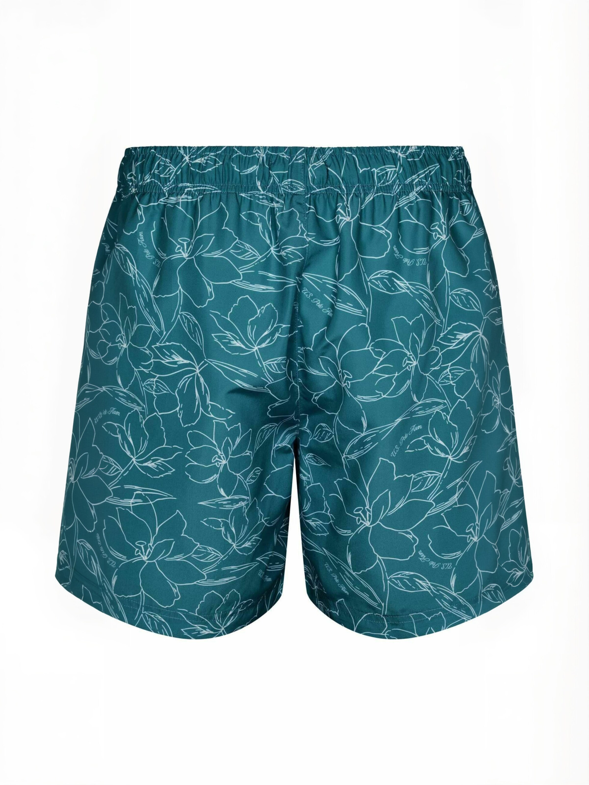 Șorturi de baie ' UMCaine ' de la U.S. POLO ASSN. pe verde