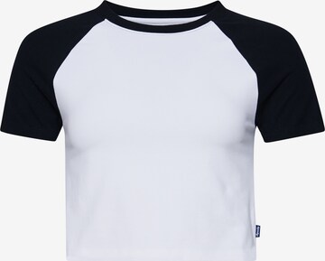 T-shirt Superdry en blanc : devant