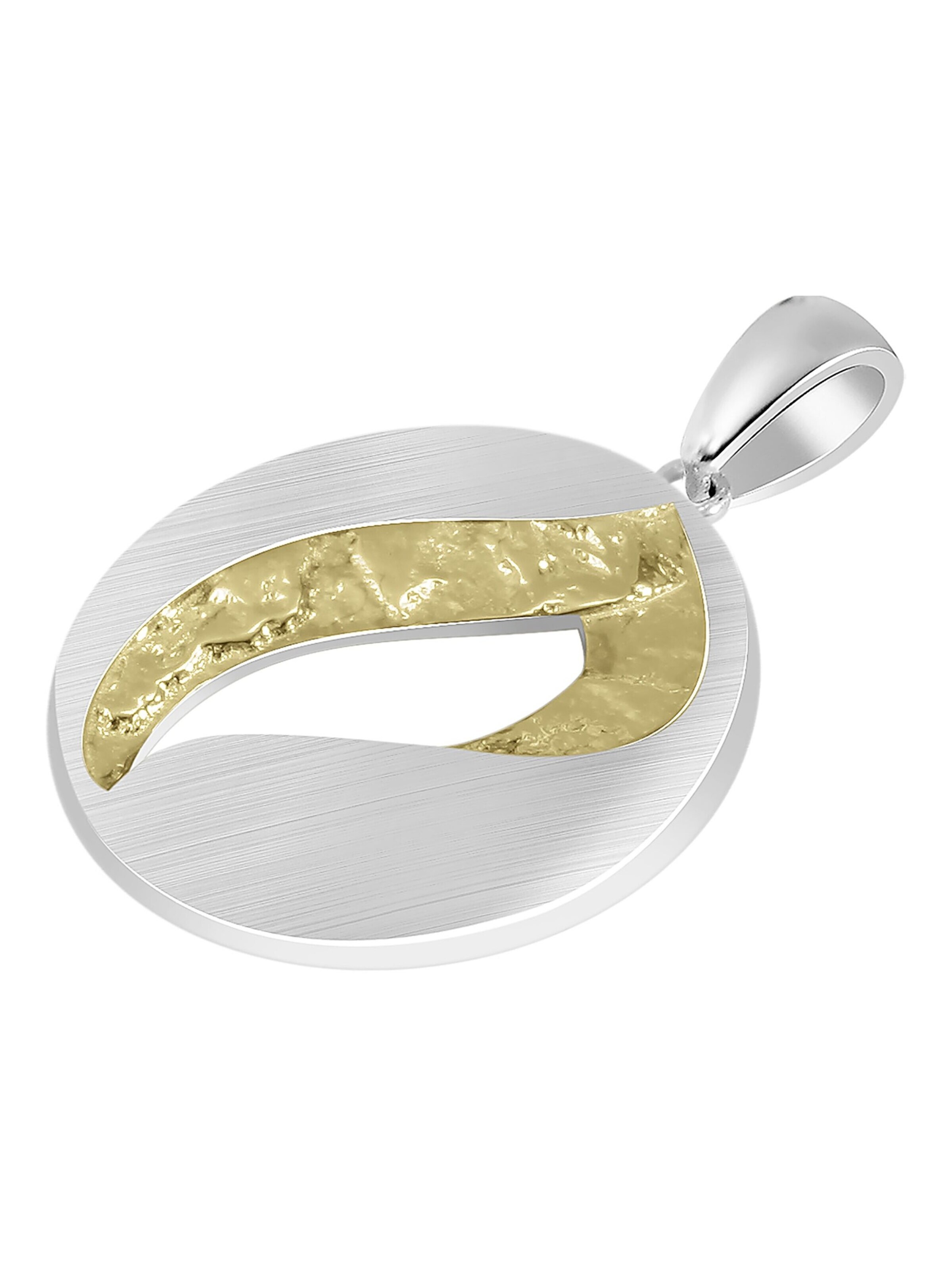 Akzent Anhänger '"Akina" aus 925 Sterlingsilber, rhodiniert, langlebig'‌‌‌‌‌‌‌‌‌ in Mischfarben