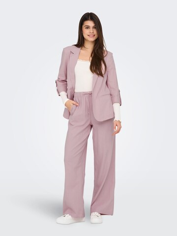 Wide leg Pantaloni 'ONLCaro' di ONLY in lilla