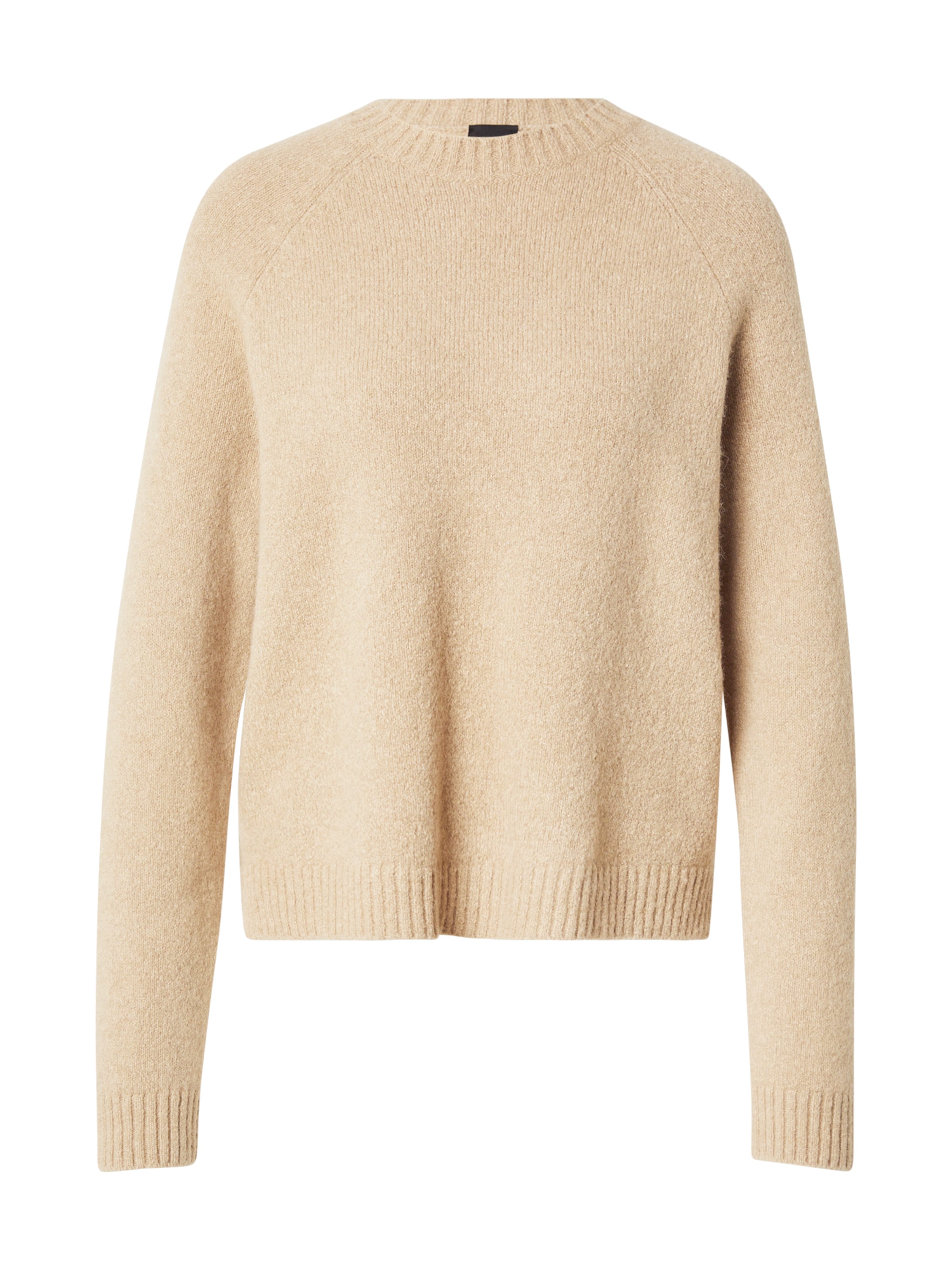 BOSS Sweater 'Febisan' in Beige: front