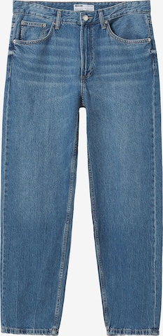 Loosefit Jean Bershka en bleu : devant