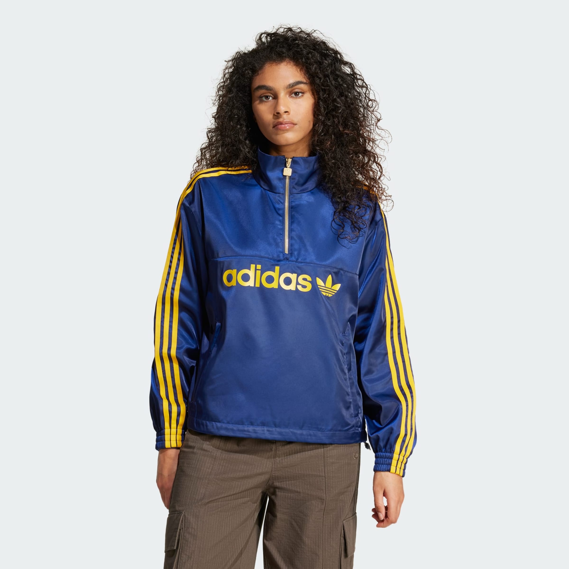 Blue adidas jacket outlet