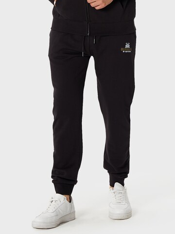 Oldskull Tapered Hose 'Samurai' in Schwarz: Vorderseite