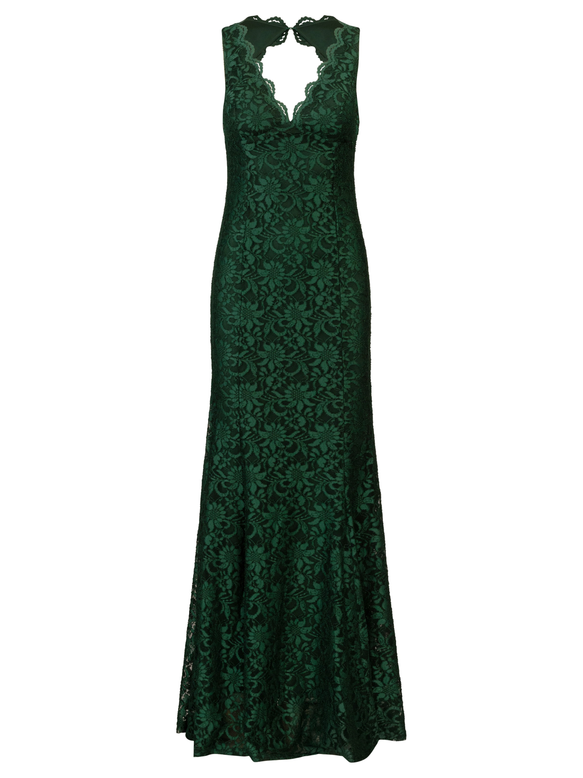 Kraimod - Vestido de noche en verde: frente