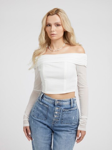 GUESS Bluse in Weiß: Vorderseite