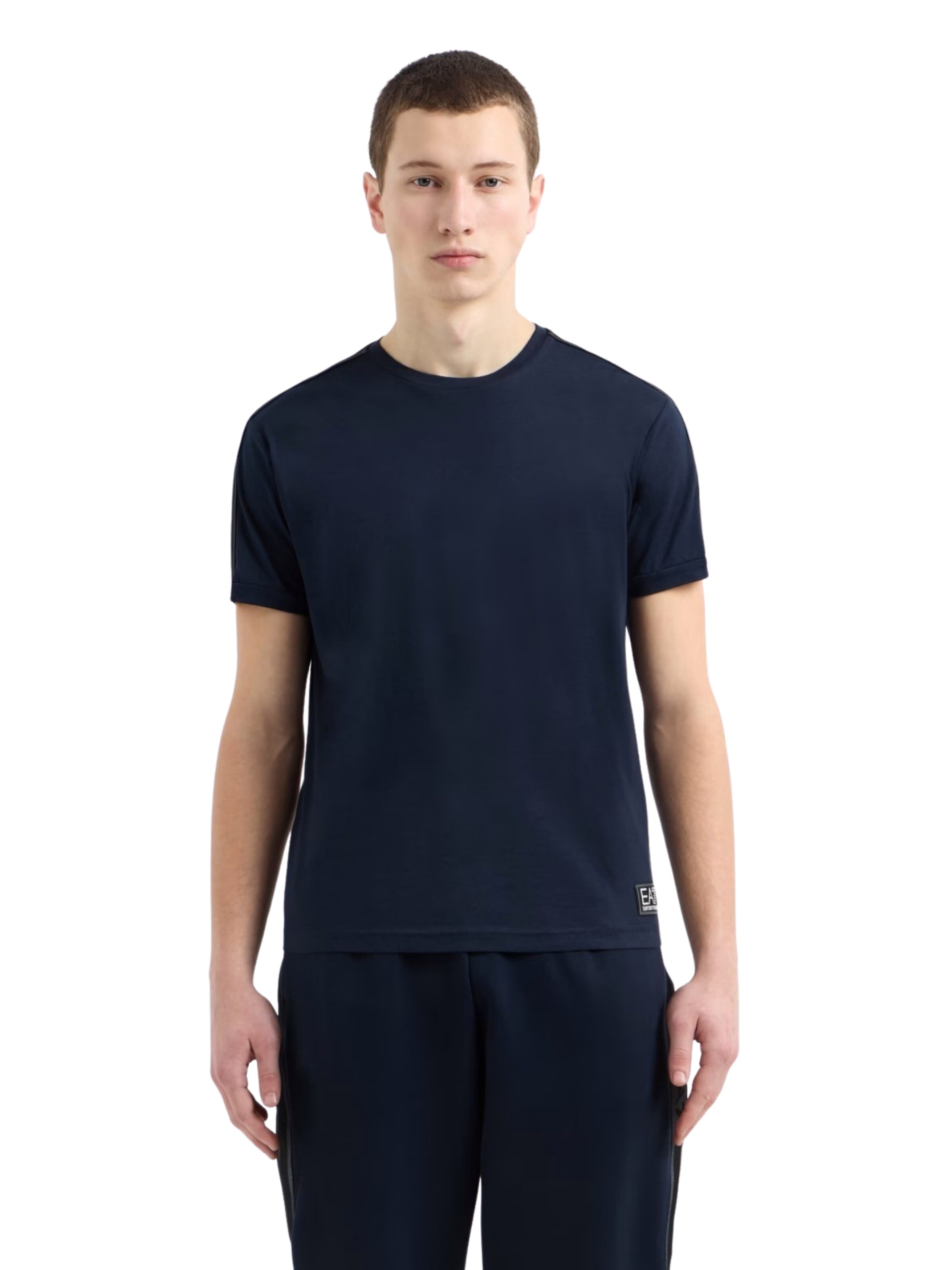 EA7 Emporio Armani Shirt in Blue: front