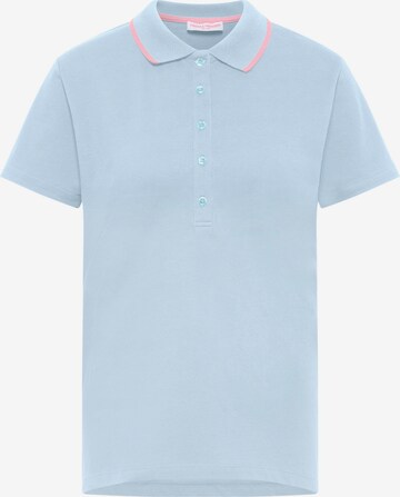 Frieda & Freddies NY Poloshirt in Schwarz: predná strana