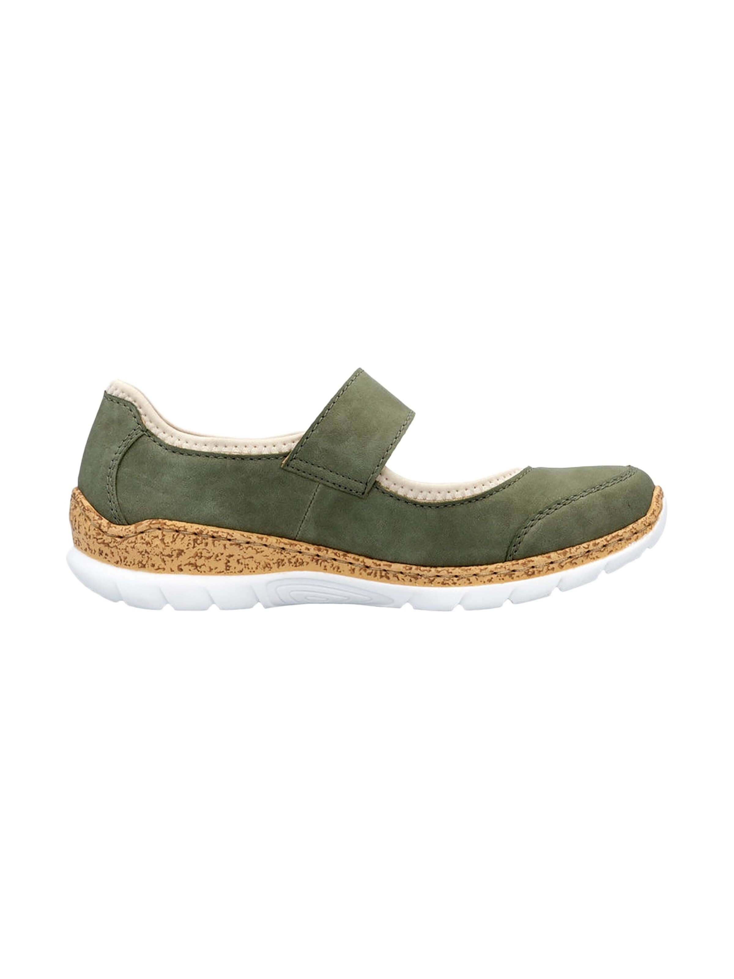Rieker Ballerina in Groen
