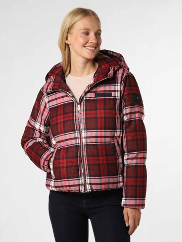 TOMMY HILFIGER Winter Jacket 'New York' in Red: front