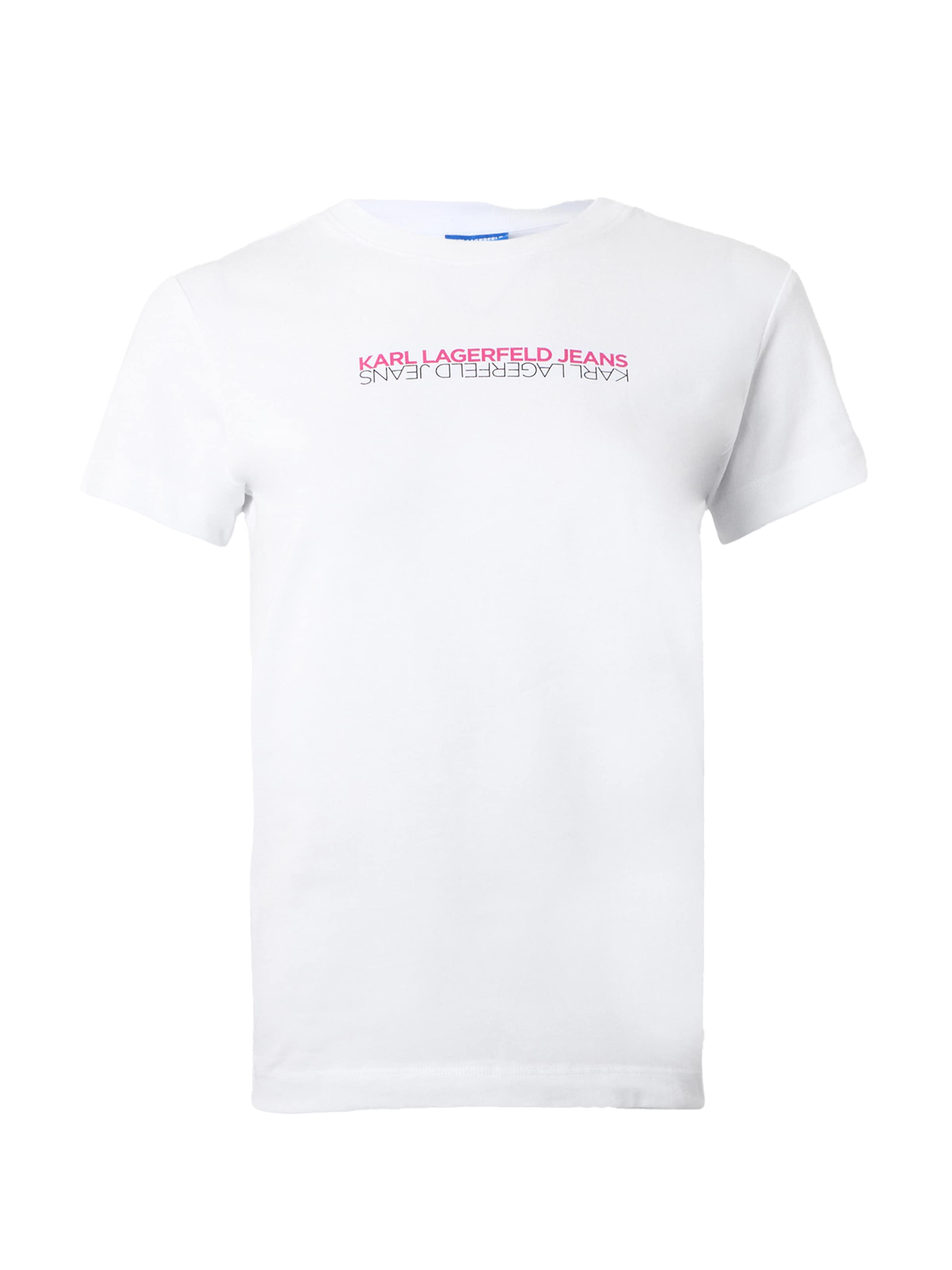 KARL LAGERFELD JEANS Tričko - Biela: predná strana