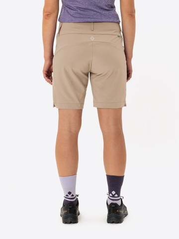 VAUDE Regular Outdoor trousers 'Skomer BM STS' in Beige