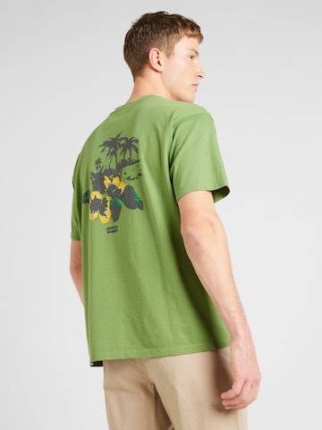 LEVI'S ® Μπλουζάκι 'LSE Vintage Fit GR Tee' σε πράσινο: μπροστά