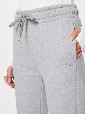 BOSS Orange Regular Pants 'Emayla' in Grey