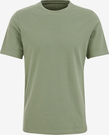 T-Shirt WE Fashion en vert : devant