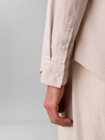 Coupe regular Chemise 'Classic' Calvin Klein Jeans en beige