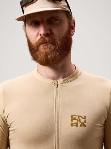 ENDURA Functioneel shirt 'ALLTRACK' in Beige