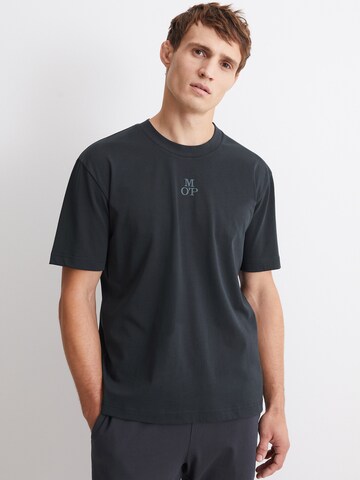 Pyjama court ' Heavy Jersey ' Marc O'Polo en bleu : devant