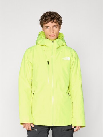 THE NORTH FACE Αθλητικό μπουφάν 'DESCENDIT' σε πράσινο: μπροστά