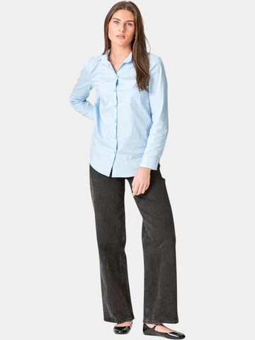 TEESHOPPEN Blouse 'Ida' in Blue