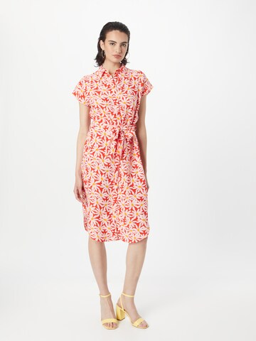 PIECES Shirt dress 'Nya' in Orange: front