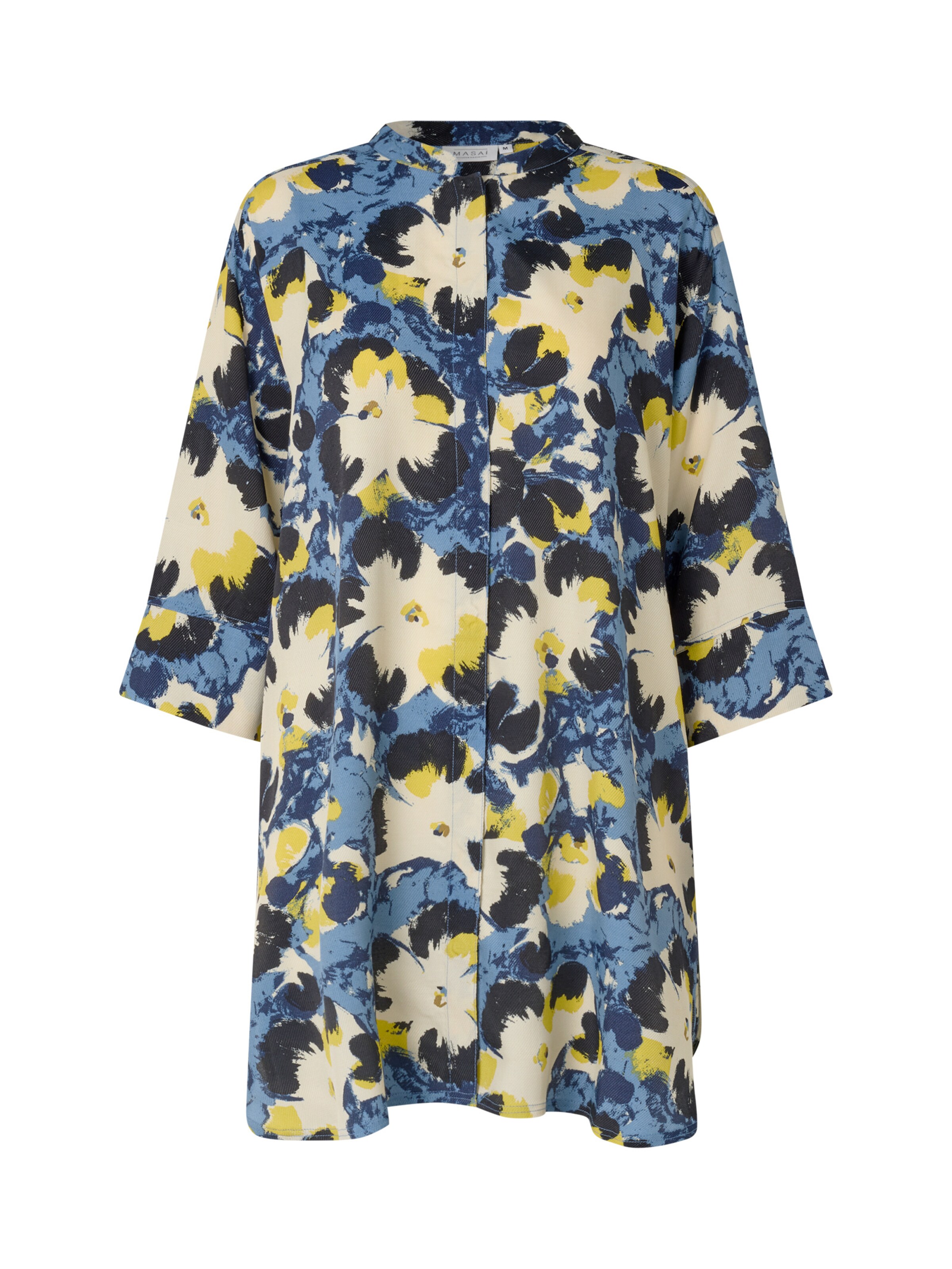 Chemisier 'Geam' Masai en bleu : devant