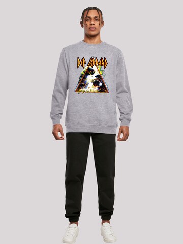 Sweat-shirt 'Def Leppard Hysteria' F4NT4STIC en gris