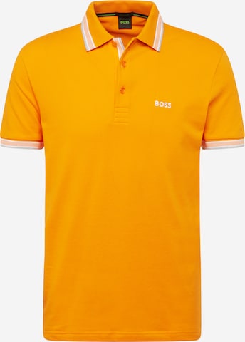 BOSS Green - Camisa 'Paddy' em laranja: frente