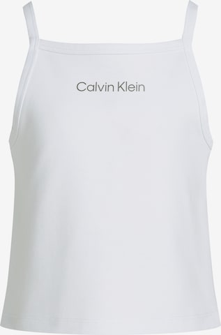 Calvin Klein Jeans Top in Weiß: Vorderseite