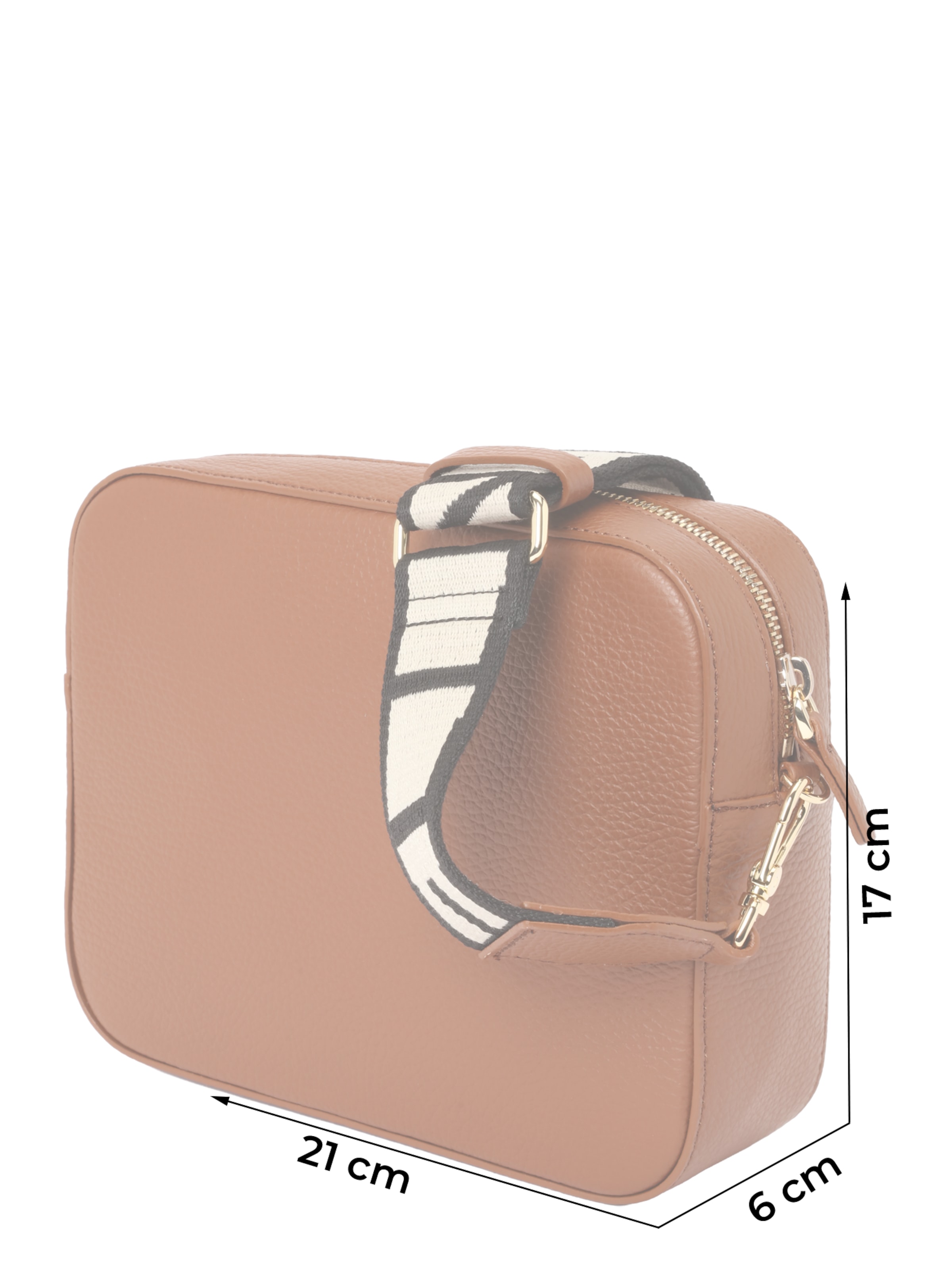 Coccinelle Taška přes rameno 'Tebe' – hnědá