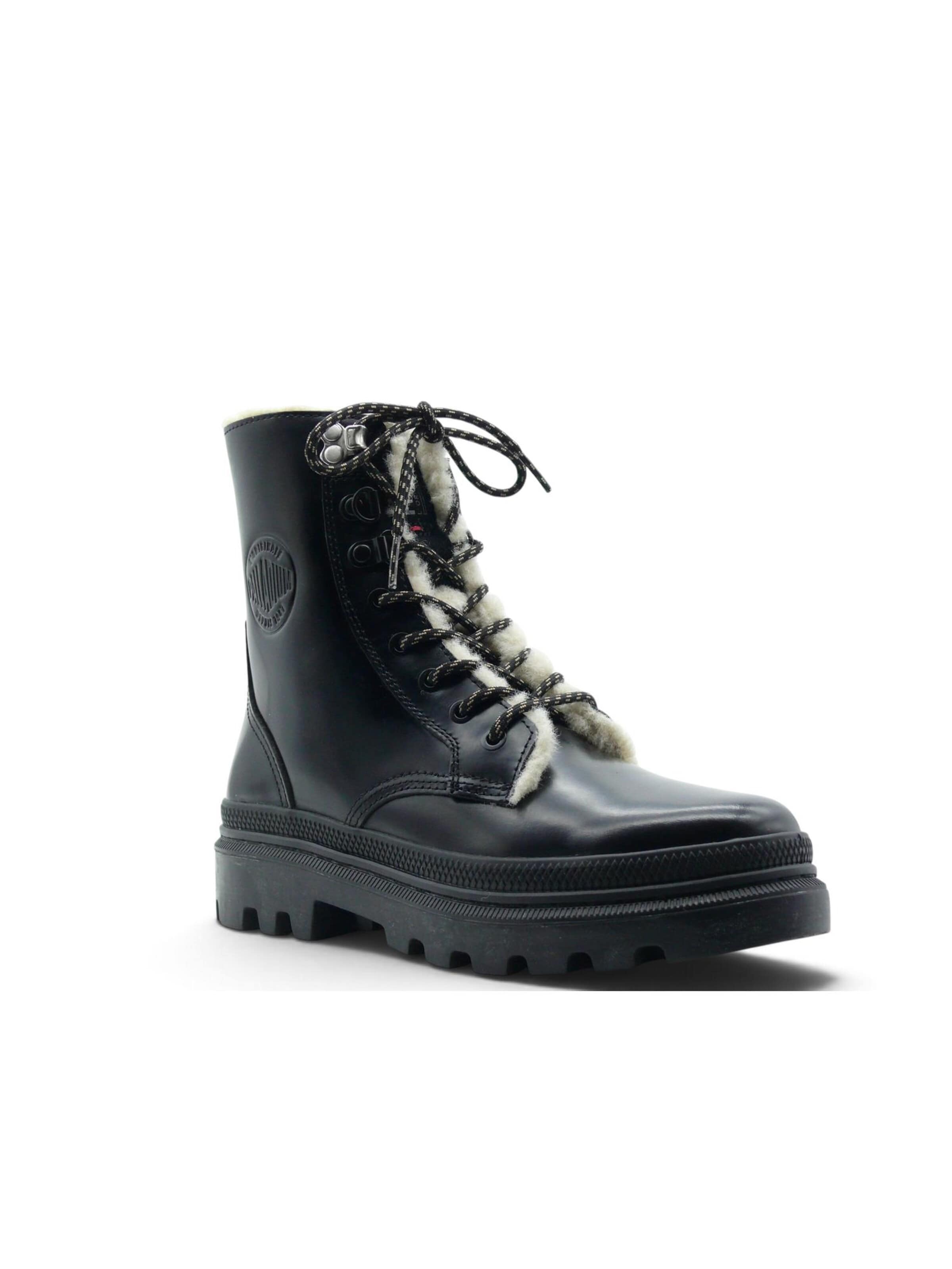 Palladium - Botim com fivela 'Palladium Pallatrooper Off WL – Femme' em preto