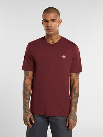 DICKIES Koszulka 'Mapleton' w kolorze czerwony: przód