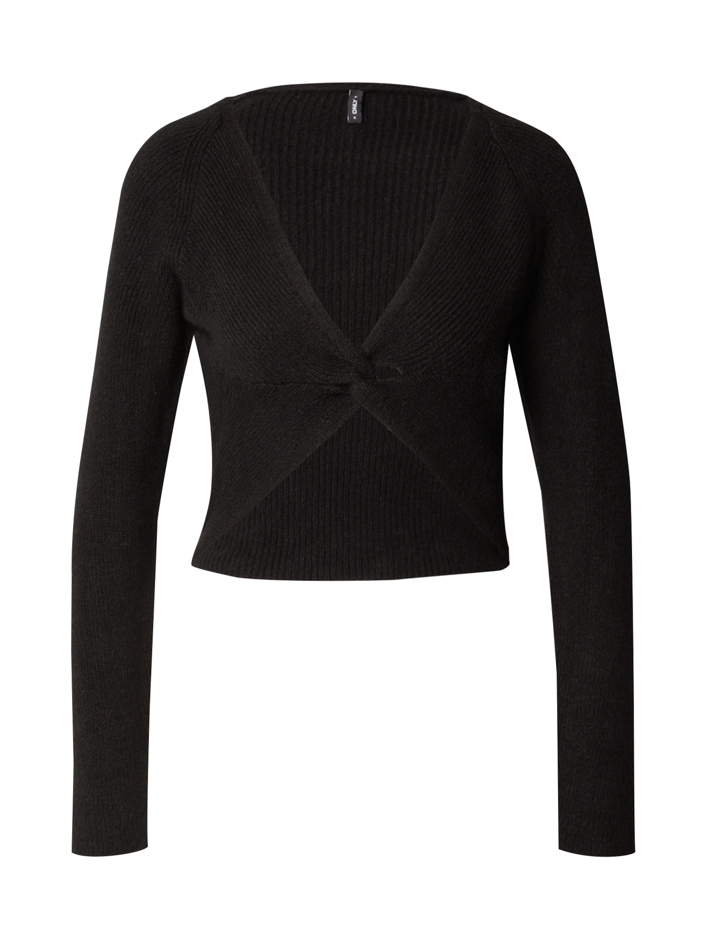 ONLY Sweter w kolorze czarny: przód